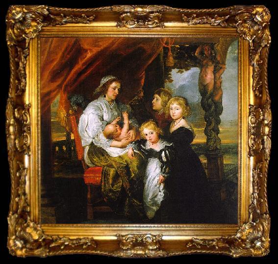 framed  Peter Paul Rubens Deborah Kip and her Children, ta009-2